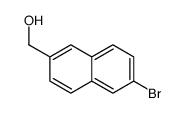 6-溴-2-萘甲醇 结构式