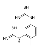 1,1'-(4-甲基-1,3-亚苯基)双硫脲 结构式