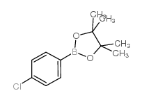 4-氯苯硼酸频哪醇酯 结构式