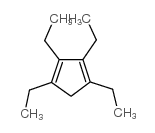 1,2,3,4-四乙基-1,3-环戊二烯 结构式