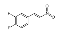 1,2-二氟-4-(2-硝基乙烯基)苯 结构式