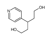 3-(吡啶-4-基)戊烷-1,5-二醇 结构式