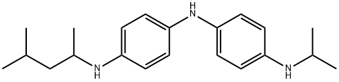 1,4-Benzenediamine, N1-[4-[(1,3-dimethylbutyl)amino]phenyl]-N4-(1-methylethyl)- 结构式