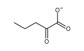 Pentanoic acid, 2-oxo-, ion(1-) 结构式