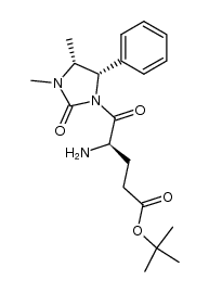 1-Imidazolidinepentanoic acid, γ-amino-3,4-dimethyl-δ,2-dioxo-5-phenyl-, 1,1-dimethylethyl ester, (γR,4R,5S)- 结构式