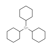三环己基氢化锡 结构式