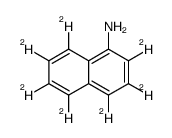 1-萘胺-d7 结构式