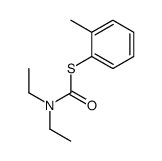 Carbamothioic acid, diethyl-, S-(2-methylphenyl) ester 结构式