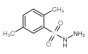 2,5-二甲基苯磺酰肼 结构式