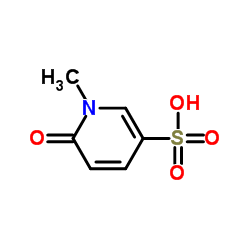 3-Pyridinesulfonic acid, 1,6-dihydro-1-methyl-6-oxo- 结构式