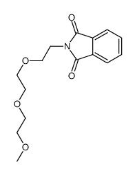 2-[2-[2-(2-甲氧基乙氧基)乙氧基]乙基]异吲哚-1,3-二酮 结构式