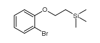 1-溴-2-[2-(三甲基硅基)乙氧基]苯 结构式
