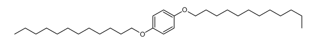 1,4-双十二烷氧基-苯 结构式