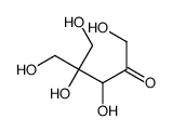 1,3,4,5-四羟基-4-(羟甲基)-2-戊酮 结构式