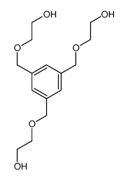 1,3,5-三((2'-羟基)乙氧基甲基)苯 结构式