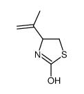 2-Thiazolidinone, 4-(1-methylethenyl)- 结构式