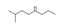 3-甲基-N-丙基-1-丁胺 结构式