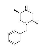 (2S,5R)-1-苄基-2,5-二甲基哌嗪 结构式