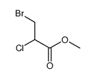 3-溴-2-氯丙酸甲酯 结构式