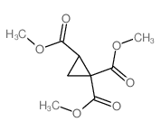 1,1,2-环丙烷三羧酸三甲酯 结构式