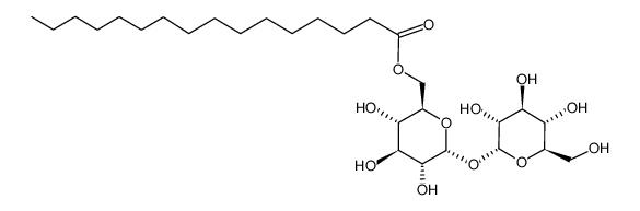 6-O-棕榈酰海藻糖 结构式