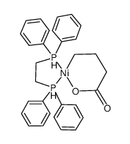 Nickel, [butanoato(2-)-C4,O1][1,2-ethanediylbis[diphenylphosphine]-P,P']-, (SP-4-3)- (9CI) 结构式