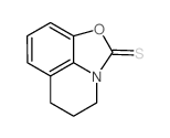 5,6-二氢-2H,4H-恶唑并[5,4,3-ij]喹啉-2-硫酮 结构式