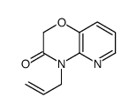 4-烯丙基-2H-吡啶并[3,2-b][1,4]恶嗪-3(4H)-酮 结构式