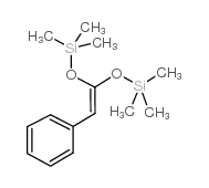 β,β-双(三甲基甲硅烷氧基)苯乙烯 结构式