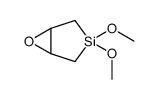 6-Oxa-3-silabicyclo[3.1.0]hexane, 3,3-dimethoxy- 结构式