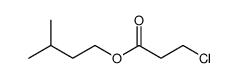 3-氯丙酸-3-甲基丁酯 结构式