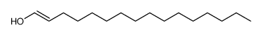 1-Hexadecen-1-ol, (E)- (9CI) 结构式