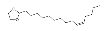 1,3-Dioxolane, 2-(10-pentadecenyl)-, (Z)- (9CI) 结构式