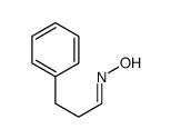 Benzenepropanal, oxime 结构式