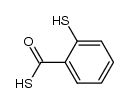 2-巯基苯硫代羧酸 结构式
