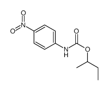 N-(4-硝基苯基)氨基甲酸仲丁酯 结构式