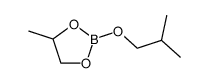 4-甲基-2-异丁氧基-1,3,2-二氧杂硼戊环 结构式