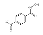 N-羟基-4-硝基苯甲酰胺 结构式
