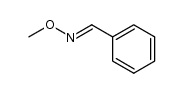 苯甲醛 O-甲基肟 (E)-构型 结构式