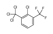 2-氯-1-(三氯甲基)-3-(三氟甲基)苯 结构式