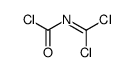 Carbamic chloride, N-(dichloromethylene)- 结构式