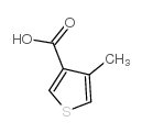 4-甲基噻吩-3-甲酸 结构式