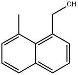 8-甲基-1-萘甲醇 结构式