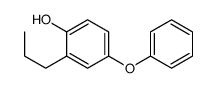 4-苯氧基-2-丙基苯酚 结构式