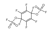 Fluorosulfuric acid, 1,2,3,4,5,6-hexafluoro-2,5-cyclohexadiene-1,4-diyl ester (9CI) 结构式
