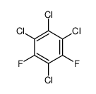 1,2,3,5-四氯-4,6-二氟苯 结构式