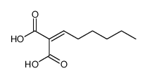 2-亚己基丙二酸 结构式