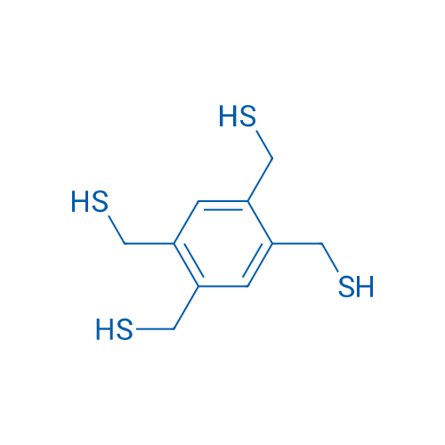 [2,4,5-tris(sulfanylmethyl)phenyl]methanethiol 结构式