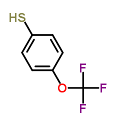 4-(三氟甲氧基)苯-1-硫醇 结构式
