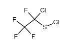 1-氯-1,2,2,2-四氟乙基亚磺酰氯 结构式